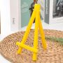 High Quality Mini desktop easel plastic children easel pine small easel miniature mobile phone display stand For Wholesale