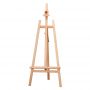 Amazon hot beech wood material large painting wooden art stand easel