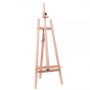 Wooden Large Painters Easel Adjustable Solid Beech Wood Artist Easel, Studio Easel for Adults