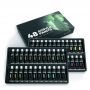 48 Colors Acrylic Paint set 12ml Aluminum Tubes with Free Color Box of Customized Logos