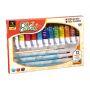Wholesale In Stock Best Selling Non-toxic 12 Colours Art Fabric Color Paint