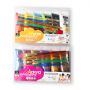 6 Colors 35 ml Watercolor Acrylic Paint For Artists With Plastic Paint Brush