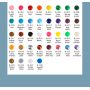 Factory wholesale 30ml acrylic paint set cross-border 24.36 color plastic hose
