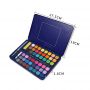 2021 Wholesale 48 Colors High Quality Tin Box Solid Watercolor Paint Set With Free Gifts
