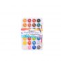 Amazon Hot Sale 24 Colors Watercolor Paint Cakes Set