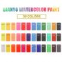 Factory Custom Watercolor 30 Color High Quality Watercolor Pigment Set Watercolor Paper Water Brush Custom