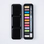 Free sample 12/18/24 colors solid watercolour with water brush pen