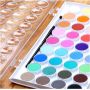 water color artist paint cake 12/18/24/36 assorted watercolor field sketch set with brush