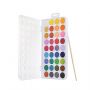 Factory wholesale 36 colors premium solid Non-toxic watercolor paint set