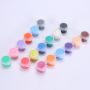 8colors Non-toxic Acrylic Color Cup Paint 3ml/6ml Acrylic Watercolor Paint with Paint Brush