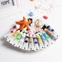 Environmental-friendly Artist Oil Paint 12-Tubes oil paint set with painting brush
