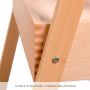 Factory Adjustable Drawer Type Easel Children Adult Oil Painting Easel Wood Studio Easel
