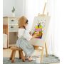 120cm wooden learning easel children's easel for learning easel board for kids