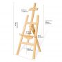90cm Outdoor artist easel easel stand painting A tripod easel for learning