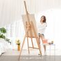 175cm Students Drawing Easel Tripod Floor-Standing Beech Wood Display Easel Art Easel