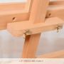 Factory Adjustable Drawer Type Easel Children Adult Oil Painting Easel Wood Studio Easel