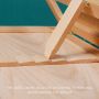 Customized High Quality Wooden 3-Drawer Box Easel Brush Storage Art Box Easel
