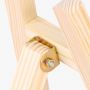 Wholesale pipe wood tabletop easel for kids 28cm mini easels