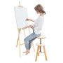 175cm Height Adjustable Painting Wood Easel Stand Multifunctional Studio Display Easels