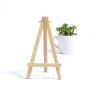 custom size mini Triangle wood tabletop display easel for drawing sketch