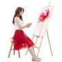 175cm Height Adjustable Painting Wood Easel Stand Multifunctional Studio Display Easels