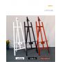 2022 hot sale high quality wooden art adjustable folding multifunctional display stand easel studio