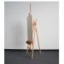 wholesale professional artistic stand tv card sign tripod folded Hinged painting wooden easels for weddining display
