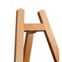 2022 hot sale high quality wooden art adjustable folding multifunctional display stand easel kids