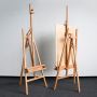 wholesale professional artistic stand tv card sign tripod folded Hinged painting wooden easels for weddining display