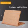2022 hot sale high quality wooden art adjustable folding multifunctional display stand miniature easel
