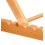 2022 hot sale high quality wooden art adjustable folding multifunctional display stand wooden easel wedding