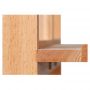 2022 hot sale high quality wooden art adjustable folding multifunctional display stand cheap easel