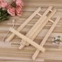 Top Quality 30cm 50cm Wood Easel Advertisement Exhibition Display Shelf Holder Studio Painting Stand