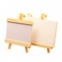 Professional Factory Mini Wood Desktop Easels Frame Set Wholesale Drawing Stand for Kids Painting14*20cm