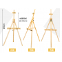New Products Professional Factory Elevating Adjustable Easels Drawing Stand for Painting