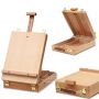 Fillet Desktop Caballete Box Easel Painting Hardware Accessories Multifunctional Oil Paint Suitcase Box Art Supplies
