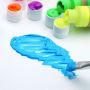 Acrylic Paint Set of 6 Neon Paints, 2OZ/59ml Vibrant Paint for Art Painting