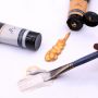 Acrylic Paint Set of 8 Metallic Colors, 120ml / 4.05 oz Acrylic Paint Supplies for Wood, Fabric, Shoe, Rock, Crafts