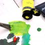 Acrylic Paint Set, 20 Colors 4.05 oz/120ml tube Art Paint Supplies for Canvas, Crafts, Wood, Fabric, Leather&Stone