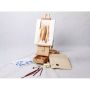 2021 beech wood Portal French Easel Box for woman