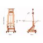 Wholesale hot selling high quality cheap painters easel 2019 top selling