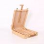 2020 Artist Wooden Easel Box Portable Desktop Folding Box
