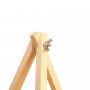 2021 Amazon 18*24cm Natural Pine Wood Tripod Easel for displaying