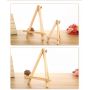 2021 Amazon 18*24cm Natural Pine Wood Tripod Easel for displaying