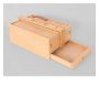 2021 Art supplier 7 Elements Beechwood Multi-Function Artist Tool Box for painting