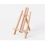 2021 50cm Tall beech wood portable Counter top display easel for magazine