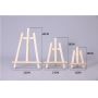 2021 21*28cm Top selling promotion Mini Natural Color Wood Display Easel For Painting Craft