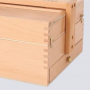 2021 Art supplier 7 Elements Beechwood Multi-Function Artist Tool Box for painting