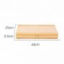2020 Top selling Art supplier Laptop Three-Deck Artist Wooden storage box with drawer