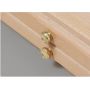2020 Top selling Art supplier Laptop Three-Deck Artist Wooden storage box with drawer